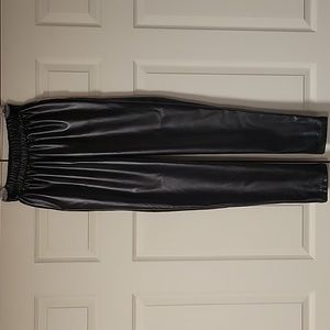 Bar III FAUX LEATHER PANTS, NWT